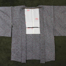 <TUTAE> Haori1008  black tie-dyed fabric