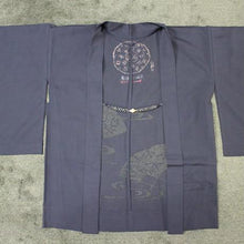 <TUTAE> Haori1012 (for summer) black with fans